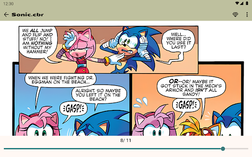 Comic Book Reader (cbz/cbr) screenshot