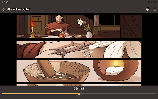 Comic Book Reader (cbz/cbr) screenshot