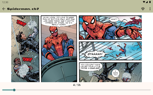 Comic Book Reader (cbz/cbr) screenshot
