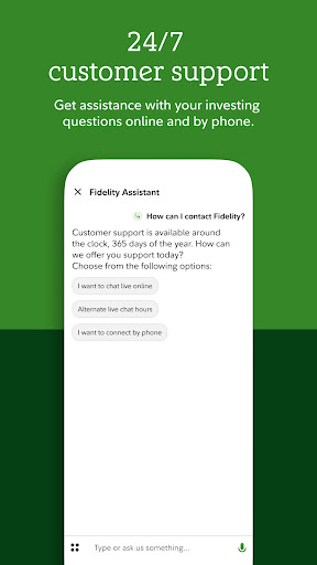 Fidelity Investments screenshot