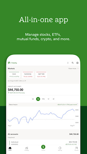 Fidelity Investments screenshot