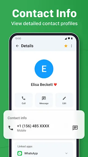 Contacts screenshot