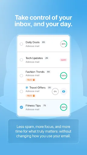 Cleanfox: Spam & Email Cleaner screenshot