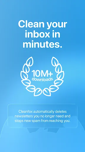 Cleanfox: Spam & Email Cleaner screenshot