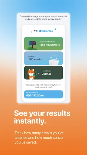 Cleanfox: Spam & Email Cleaner screenshot