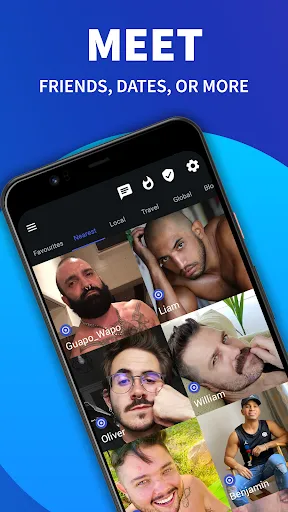 Wapo: Gay Dating App for Men screenshot