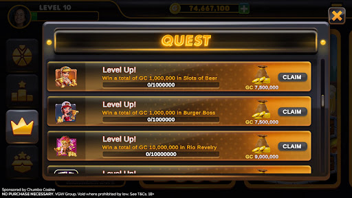 Chumba Casino Mini screenshot