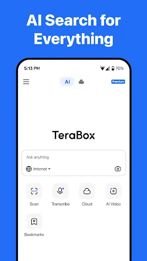 TeraBox: 1TB Cloud & AI Space screenshot