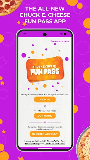 Chuck E. Cheese Fun Pass screenshot