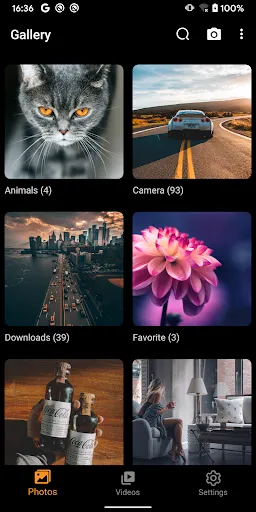 Gallery - photo gallery, album screenshot
