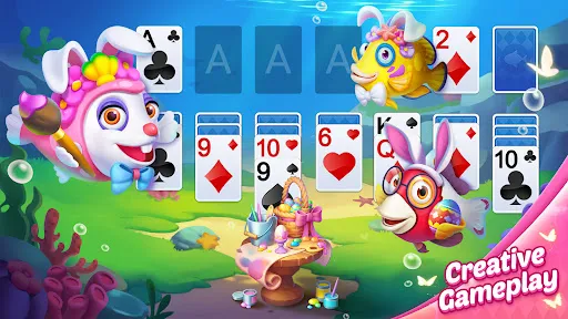 Solitaire 3D Fish screenshot