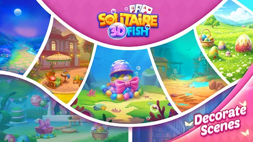 Solitaire 3D Fish screenshot