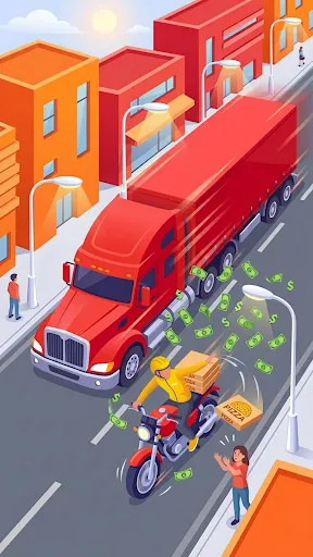 Pizza Dash: Moto Delivery screenshot