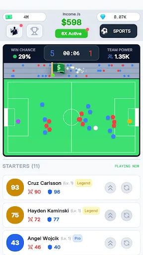 Sport Star - Team Manager Idle screenshot