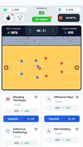 Sport Star - Team Manager Idle screenshot