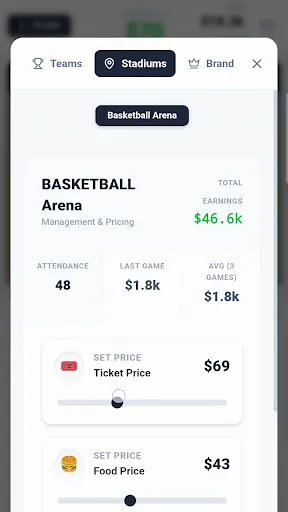 Sport Star - Team Manager Idle screenshot