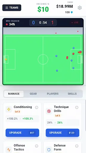 Sport Star - Team Manager Idle screenshot
