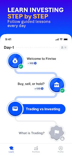 Learn Stock Trading - Finrise screenshot
