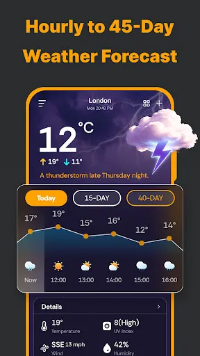 Weather Forecast & Radar screenshot