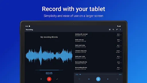 Easy Voice Recorder screenshot