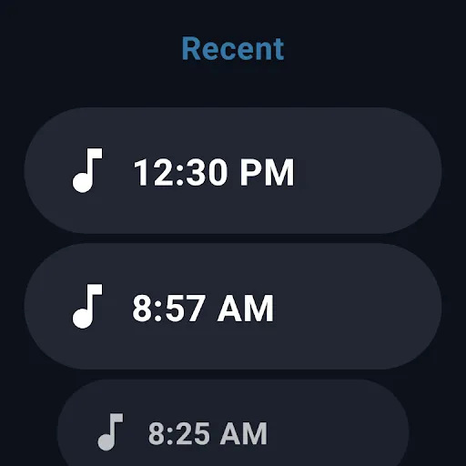 Easy Voice Recorder screenshot