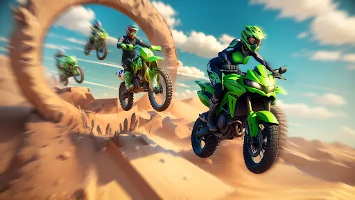 Motocross Bike Racing Game screenshot