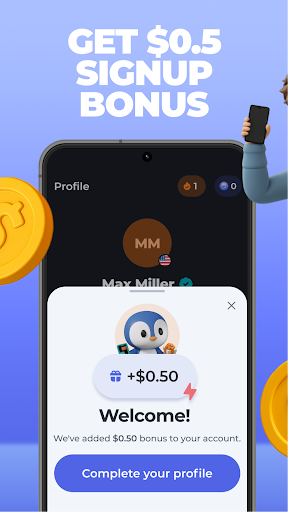 PenguPace: Rewards for Steps screenshot