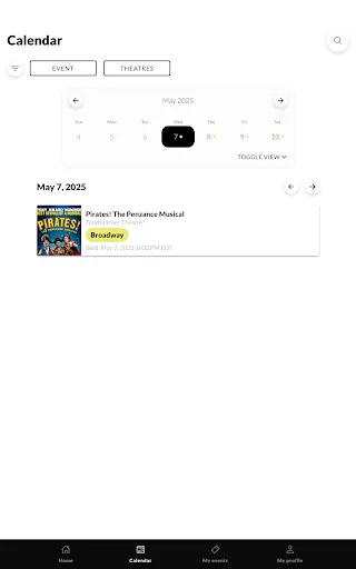 Criterion Ticketing screenshot