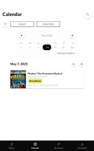 Criterion Ticketing screenshot