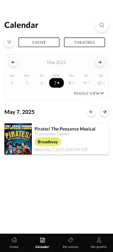Criterion Ticketing screenshot
