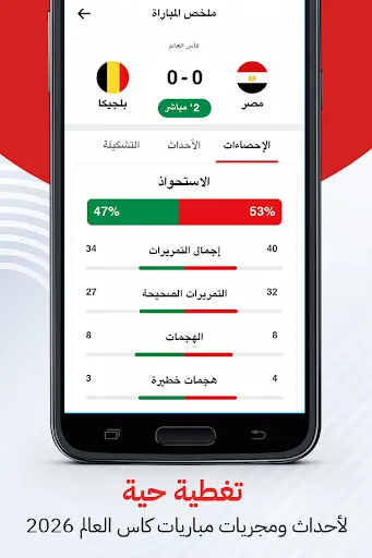نبأ - اخبار مباريات كأس العالم screenshot