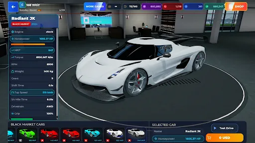 Drag Sim 2: Tune & Race screenshot
