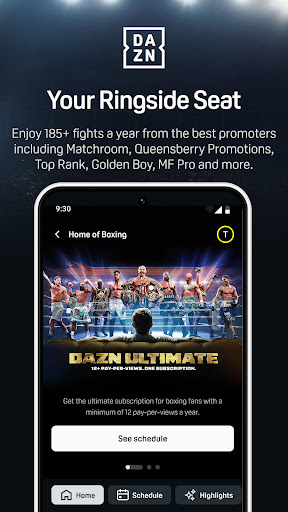 DAZN - Watch Live Sports screenshot