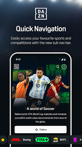 DAZN - Watch Live Sports screenshot