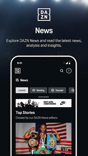 DAZN - Watch Live Sports screenshot