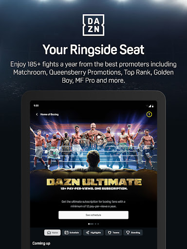 DAZN - Watch Live Sports screenshot