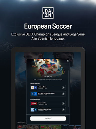 DAZN - Watch Live Sports screenshot