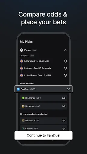 Linemate screenshot