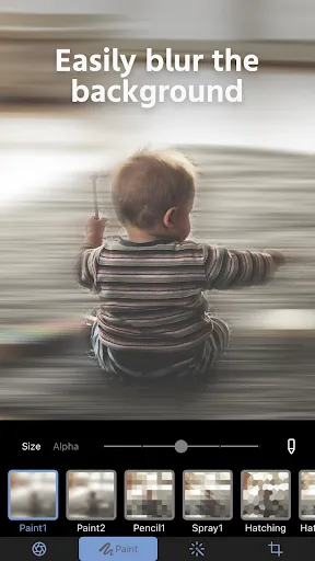 Photo Blur & Mosaic Effects screenshot