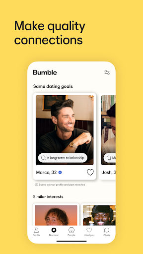 Bumble Dating App: Meet & Date screenshot