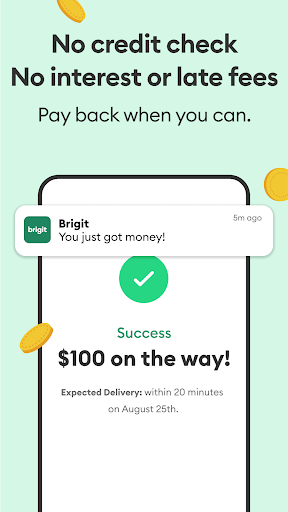 Brigit: Cash Advance & Credit screenshot