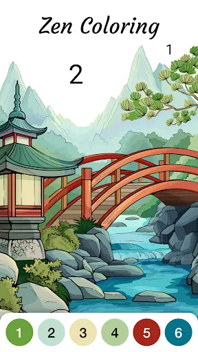 Zen Color - Color By Number screenshot