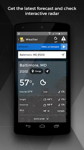 WBAL-TV 11 News and Weather screenshot
