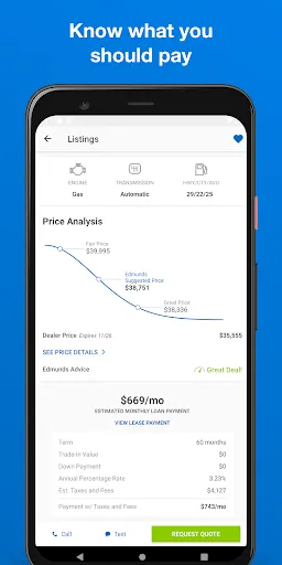 Edmunds - Shop Cars For Sale screenshot