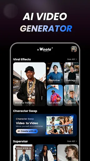 Woola - AI Photo Enhancer screenshot
