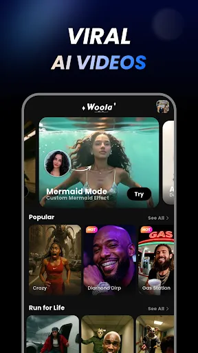 Woola - AI Photo Enhancer screenshot