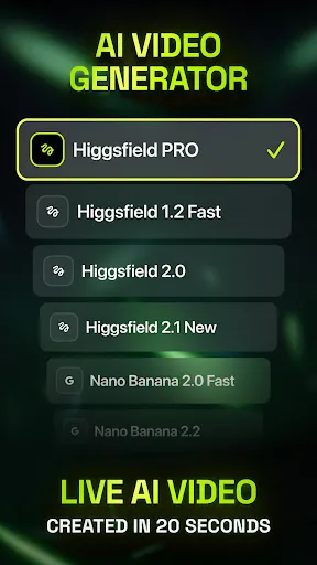 Higgsfield AI・Photo & Video screenshot