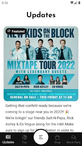 NKOTB screenshot