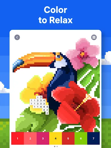 Pixel Art - Color by Number screenshot