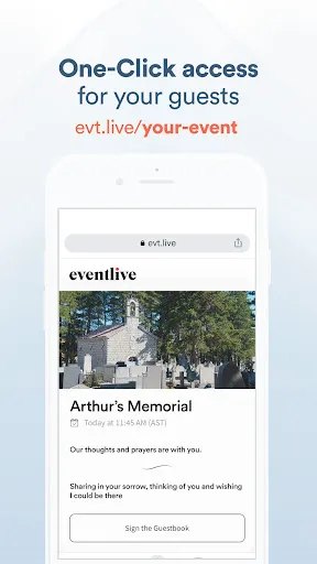 EventLive - Live Stream Events screenshot